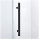 Prism Lux 74-3/4" H x 40" W x 40" D Hinged Frameless Shower Enclosure with Clear Glass - image 9