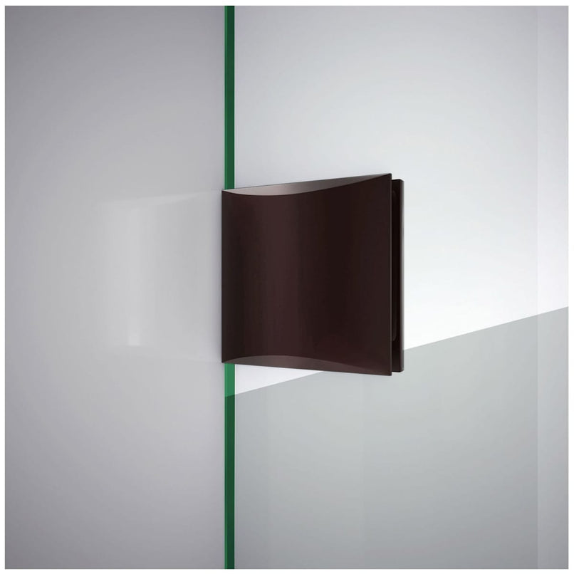 Prism Lux 74-3/4" H x 40" W x 40" D Hinged Frameless Shower Enclosure with Clear Glass - image 13