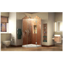 Prism Plus 72" H x 36" W x 36" D Hinged Frameless Shower Enclosure with Clear Glass and 38" x 38" Shower Base - image 5