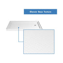 Visions 76-3/4" High x 60" Wide Sliding Framed Shower Enclosure with Clear Glass and 34" Deep x 60" Wide Shower Base with Right Drain - image 11