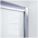 Visions 76-3/4" High x 60" Wide Sliding Framed Shower Enclosure with Clear Glass and 36" Deep x 60" Wide Shower Base with Right Drain - image 3