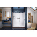 Infinity-Z 76-3/4" High x 60" Wide x 36" Deep Alcove Shower Module with Clear Sliding Shower Door, Right Drain Base, and Acrylic Backwall Kit - image 4