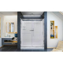 Infinity-Z 76-3/4" High x 60" Wide Sliding Framed Shower Door with Clear Glass and 36" Deep x 60" Wide Shower Base with Center Drain - image 15