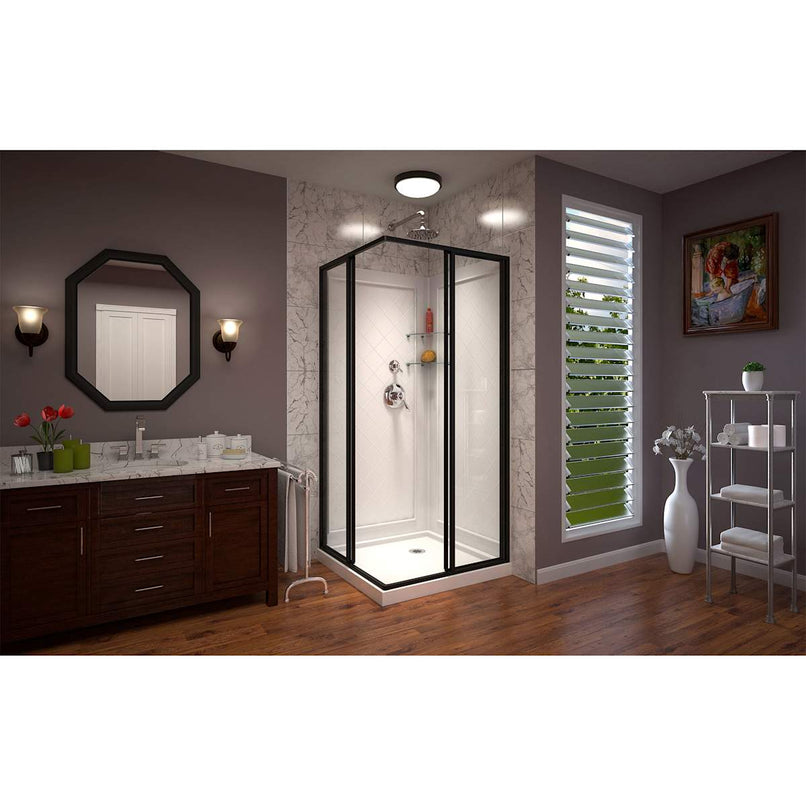 Cornerview 76-3/4" High x 36" Wide Corner Shower Module - image 9