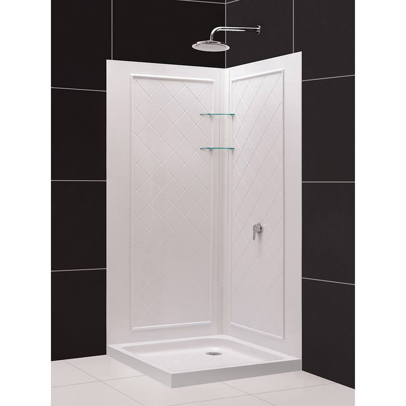 Cornerview 76-3/4" High x 36" Wide Corner Shower Module - image 14