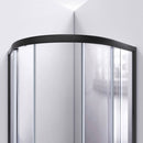 Prime 36" Wide x 76 3/4" High Semi-Frameless Clear Glass Sliding Shower Enclosure - Includes Shower Base - image 27