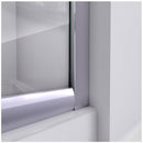 Prime 36" Wide x 76 3/4" High Semi-Frameless Clear Glass Sliding Shower Enclosure - Includes Shower Base - image 9