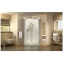 Prime 36" Wide x 76 3/4" High Semi-Frameless Clear Glass Sliding Shower Enclosure - Includes Shower Base - image 12