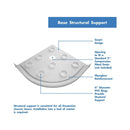 Prime 38" Wide x 76 3/4" High Semi-Frameless Clear Glass Sliding Shower Enclosure - Includes Shower Base - image 18