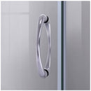 Prime 38" Wide x 76 3/4" High Semi-Frameless Frosted Glass Sliding Shower Enclosure - Includes Shower Base - image 15