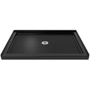 Flex 34" D x 42" W x 74 3/4" H Semi Frameless Shower Door with Center Drain Base Kit - image 19