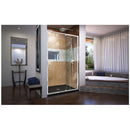 Flex 74-3/4" H x 48" W x 36" D Hinged Frameless Shower Enclosure with Clear Glass - image 10