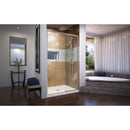Flex 36" D x 48" W x 74 3/4" H Semi Frameless Shower Door with Center Drain Base Kit - image 14
