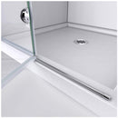 Aqua Fold Bi-Fold Shower Enclosure with White 36" x 36" Acrylic Base and Backwall Kit - image 7
