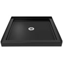 Aqua Fold 74-3/4" H x 36" W x 36" D Bi-Fold Frameless Shower Enclosure with Clear Glass and 36" x 36" Shower Base - image 13