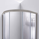 Prime 36" Wide x 74 3/4" High Semi-Frameless Clear Glass Sliding Shower Enclosure - Includes Shower Base - image 6