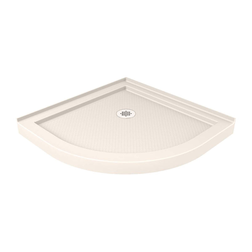 Prime 36" Wide x 74 3/4" High Semi-Frameless Clear Glass Sliding Shower Enclosure - Includes Shower Base - image 11