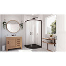 Prime 74-3/4" High x 36" Wide x 36" Deep Sliding Framed Shower Enclosure with Clear Glass - image 14