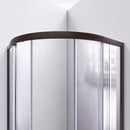 Prime 74-3/4" High x 36" Wide x 36" Deep Sliding Framed Shower Enclosure with Clear Glass - image 15