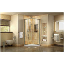 Prime 74-3/4" High x 36" Wide x 36" Deep Sliding Framed Shower Enclosure with Clear Glass - image 9