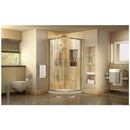 Prime 74-3/4" High x 36" Wide x 36" Deep Sliding Framed Shower Enclosure with Clear Glass - image 13