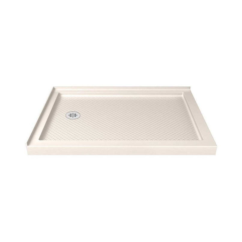 Flex 36" D x 48" W x 74 3/4" H Semi-Frameless Pivot Shower Enclosure with Left Drain Base Kit - image 13