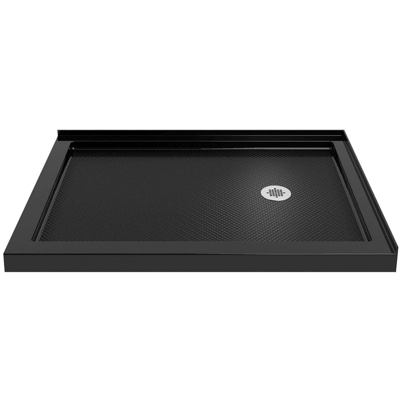 Flex 36" D x 48" W x 74 3/4" H Semi-Frameless Pivot Shower Enclosure with Right Drain Base Kit - image 19