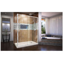 Flex 36" D x 60" W x 74 3/4" H Semi Frameless Shower Enclosure with Right Drain Base - image 4