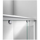 Charisma 78-3/4" High x 60" Wide 32" Deep Sliding Frameless Shower Door with Clear Glass, SlimeLine Shower Base Kit, and Left Drain - image 10