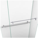 Duet 74-3/4" High x 60" Wide 34" Deep Sliding Framed Shower Door with Clear Glass, SlimeLine Shower Base Kit, and Left Drain - image 7