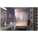 Visions 74-3/4" High x 60" Wide 34" Deep Sliding Framed Shower Door with Clear Glass, SlimeLine Shower Base Kit, and Center Drain - image 10