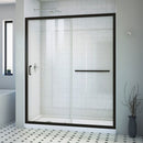 Infinity-Z 74-3/4" High x 60" Wide x 30" Deep Alcove Shower Module with Clear Sliding Shower Door, and Left Drain Base - image 1