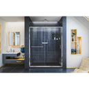 Infinity-Z 74-3/4" High x 60" Wide 30" Deep Sliding Framed Shower Door with Clear Glass, SlimeLine Shower Base Kit, and Center Drain - image 16