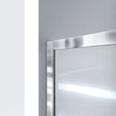 Infinity-Z 74-3/4" High x 60" Wide x 34" Deep Alcove Shower Module with Clear Sliding Shower Door, and Left Drain Base - image 6
