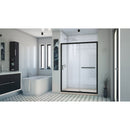 Infinity-Z 74-3/4" High x 54" Wide x 32" Deep Alcove Shower Module with Clear Sliding Shower Door, and Center Drain Base - image 2