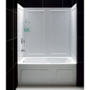 Infinity-Z 60" High x 56" Wide Alcove Shower Module with Clear Sliding Tub Door, and Acrylic Backwall Kit - image 20