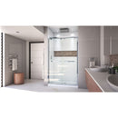 Encore 36" D x 48" W x 78 3/4" H Semi-Frameless Bypass Sliding Shower Door and SlimLine Shower Base Kit - image 3