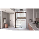 Encore 32" D x 54" W x 78 3/4" H Semi-Frameless Bypass Sliding Shower Door and SlimLine Shower Base Kit - image 7