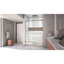 Encore 32" D x 54" W x 78 3/4" H Semi-Frameless Bypass Sliding Shower Door and SlimLine Shower Base Kit - image 13