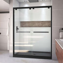 Encore 30" D x 60" W x 78 3/4" H Semi-Frameless Bypass Sliding Shower Door and SlimLine Shower Base Kit - image 18