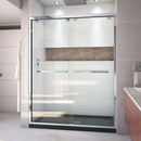 Encore 32" D x 60" W x 78 3/4" H Semi-Frameless Bypass Sliding Shower Door and SlimLine Shower Base Kit - image 16