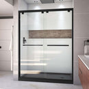 Encore 32" D x 60" W x 78 3/4" H Semi-Frameless Bypass Sliding Shower Door and SlimLine Shower Base Kit - image 18