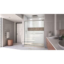 Encore 34" D x 60" W x 78 3/4" H Semi-Frameless Bypass Sliding Shower Door and SlimLine Shower Base Kit - image 13