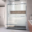 Encore 34" D x 60" W x 78 3/4" H Semi-Frameless Bypass Sliding Shower Door and SlimLine Shower Base Kit - image 16