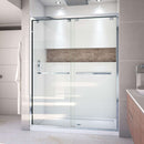 Encore 36" D x 60" W x 78 3/4" H Semi-Frameless Bypass Sliding Shower Door and SlimLine Shower Base Kit - image 2