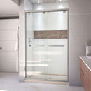 Encore 34" D x 48" W x 78 3/4" H Semi-Frameless Bypass Sliding Shower Door and SlimLine Shower Base Kit - image 12