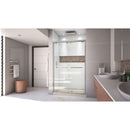 Encore 34" D x 48" W x 78 3/4" H Semi-Frameless Bypass Sliding Shower Door and SlimLine Shower Base Kit - image 13