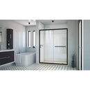 Infinity-Z 74-3/4" High x 60" Wide x 30" Deep Alcove Shower Module with Clear Sliding Shower Door, and Right Drain Base - image 2