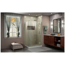 Unidoor-X 72" High x 40-1/2" Wide x 30-3/8" Deep Hinged Frameless Shower Enclosure with Clear Glass - image 17