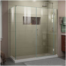 Unidoor-X 72" High x 64" Wide x 30-3/8" Deep Hinged Frameless Shower Enclosure with Clear Glass - image 1